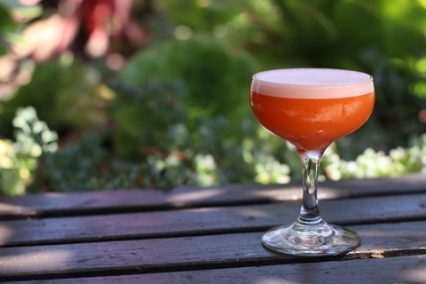 Why Go cocktail at Chambers eat + drink in San Francisco - National Whiskey Sour Day 2017 recipes